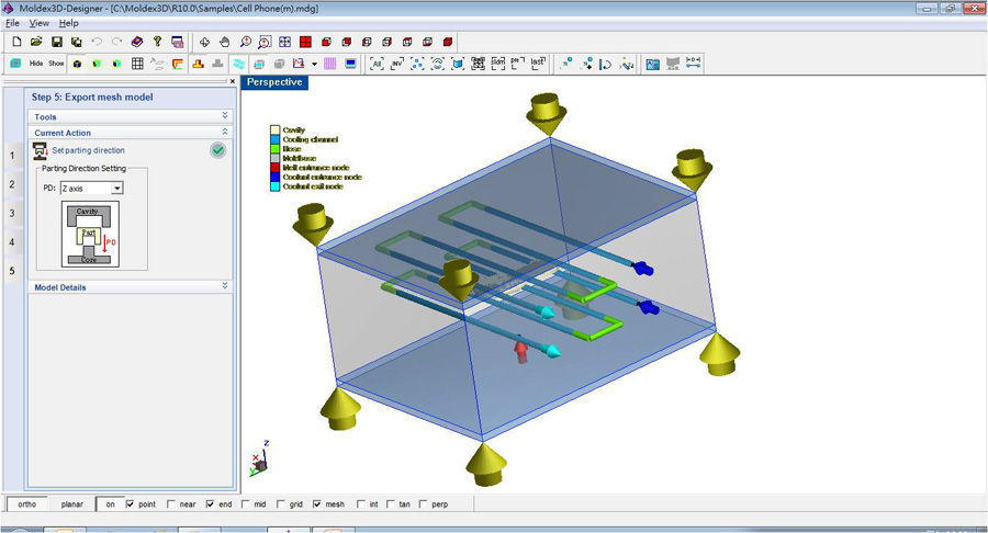 Software de simulación - Designer - Moldex3D, CoreTech System Co., Ltd ...