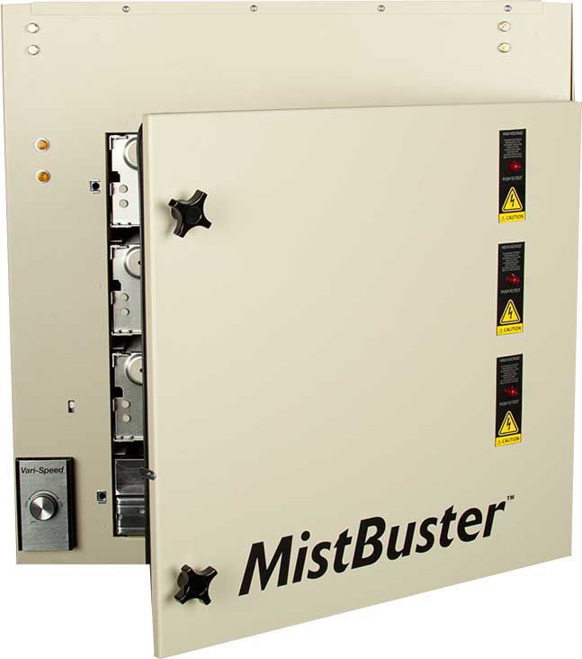 Colector de niebla de humo MistBuster® 850 Air Quality Engineering