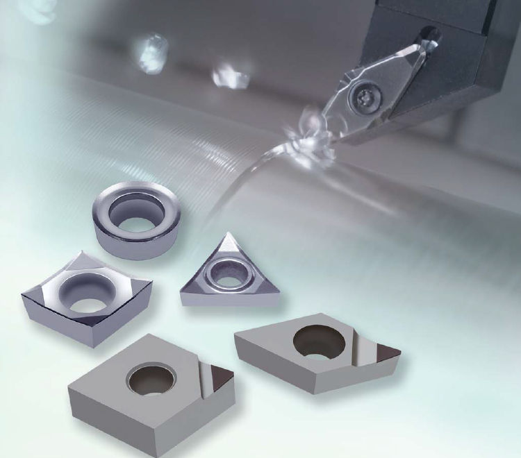 Plaquita de corte de torno - T-DIA series - TUNGALOY - CBN / para aluminio