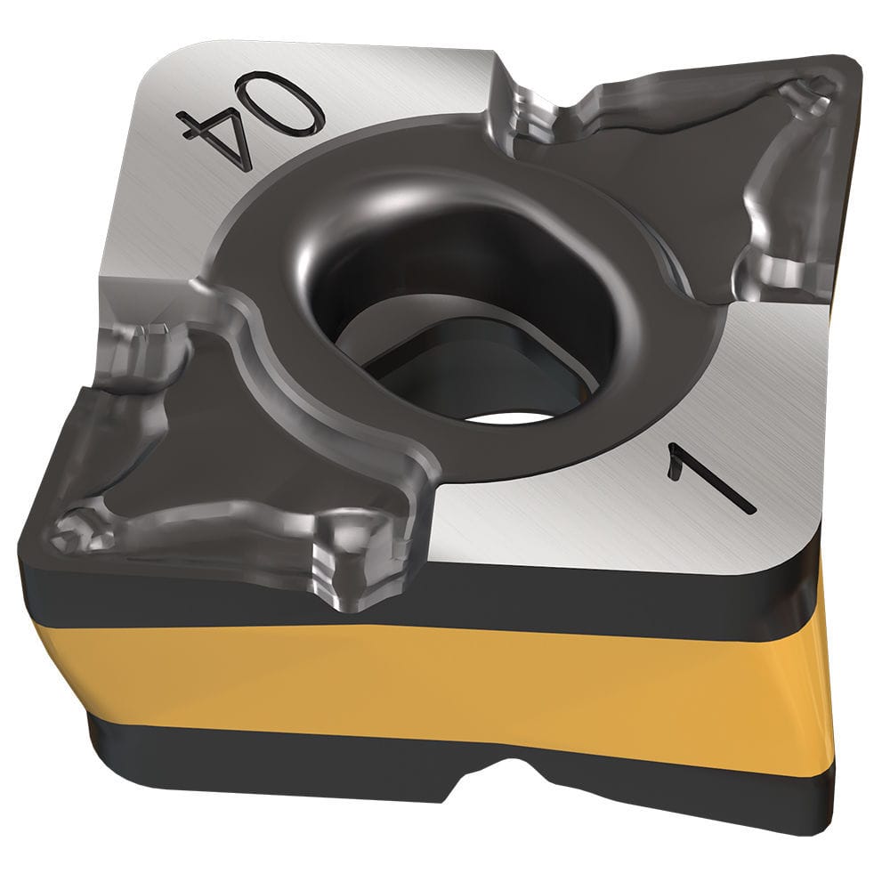 Plaquita de torneado positiva LOGIQ4TURN ISCAR Tools bilateral