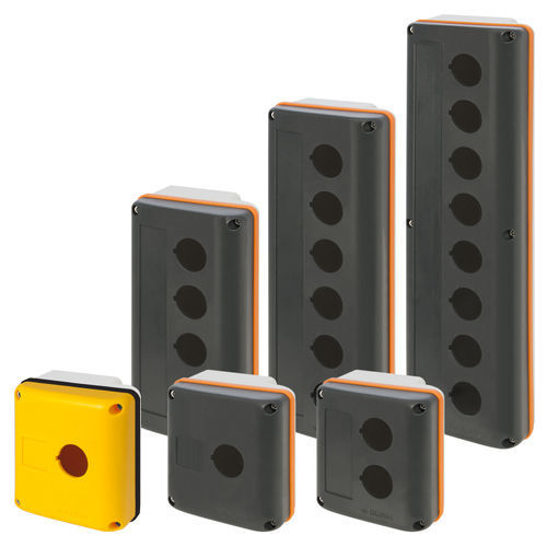 Caja para botón pulsador - New Elfin - de pared / rectangular / cuadrada