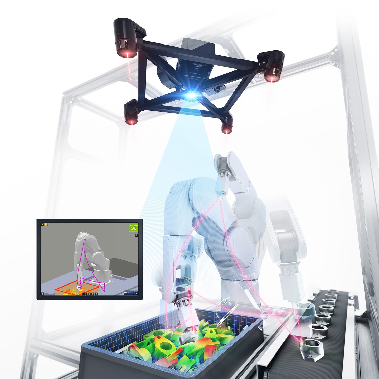 Sistema de visión para robots - VGR series - KEYENCE - de guiado visual ...
