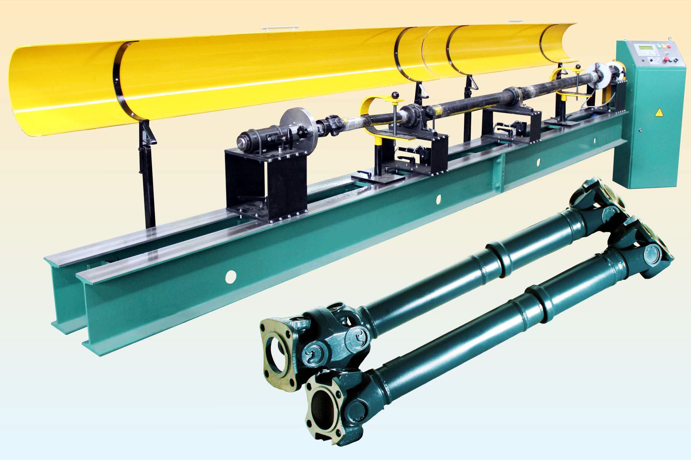 Máquina equilibradora horizontal - 3 - 100 kg, max. 200 mm | BVI-03-73 -  VNESHTORG-MICRON - dinámico / para eje de transmisión