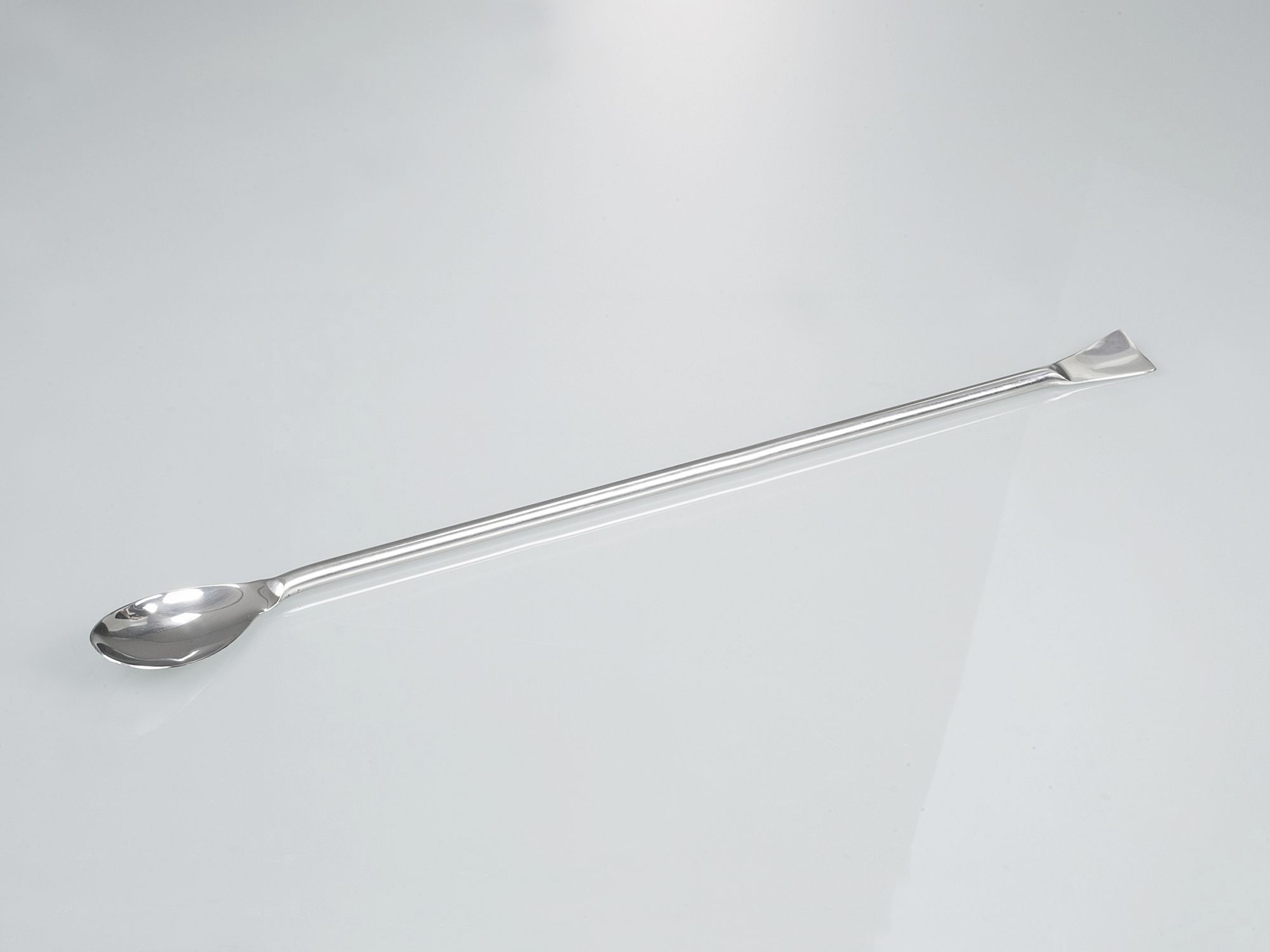 Espátula para laboratorio Bürkle de acero inoxidable / micro / para muestras