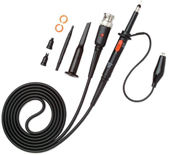 Sonda de tensión HP3060 TiePie engineering para osciloscopio