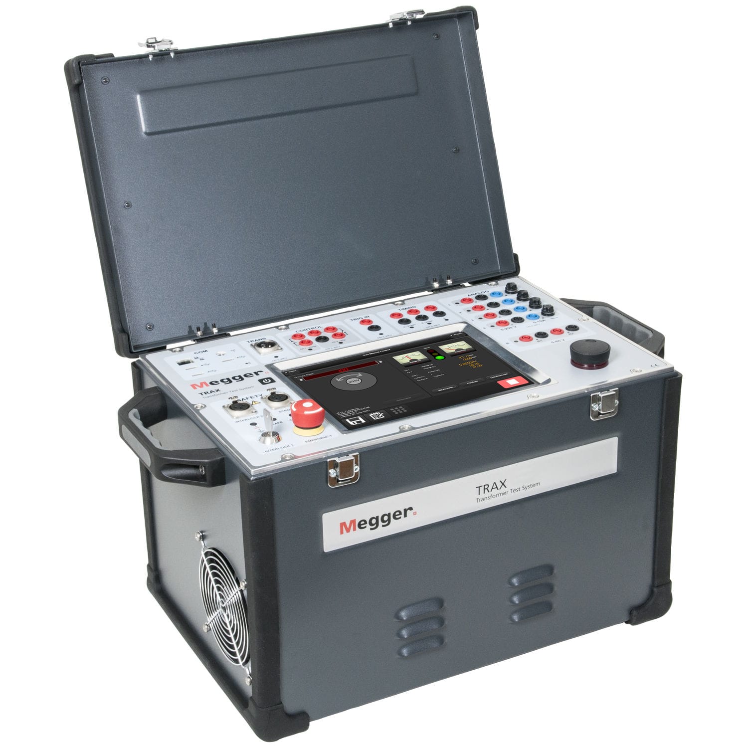 Sistema de prueba para transformador de potencia TRAX series MEGGER