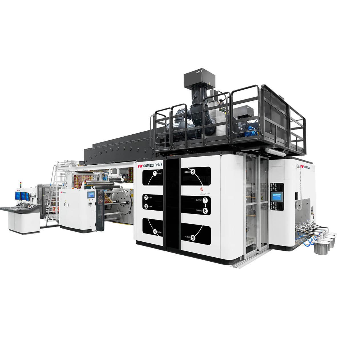 Prensa flexográfica de 8 colores - F2 MB - Comexi Group Industries ...