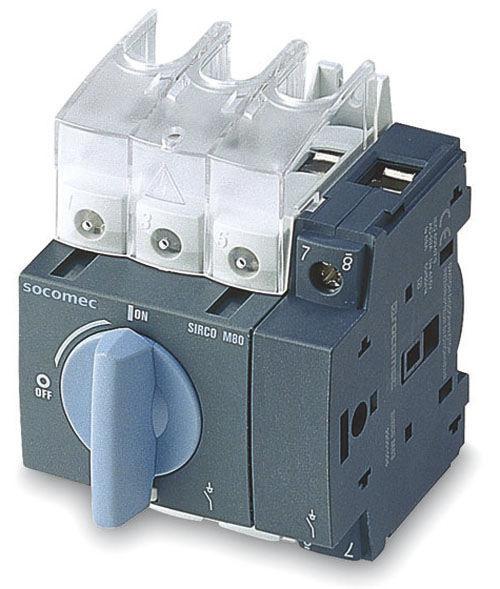 Interruptor seccionador de baja tensión / multipolar / en riel DIN / modular SIRCO M, SIRCO MV