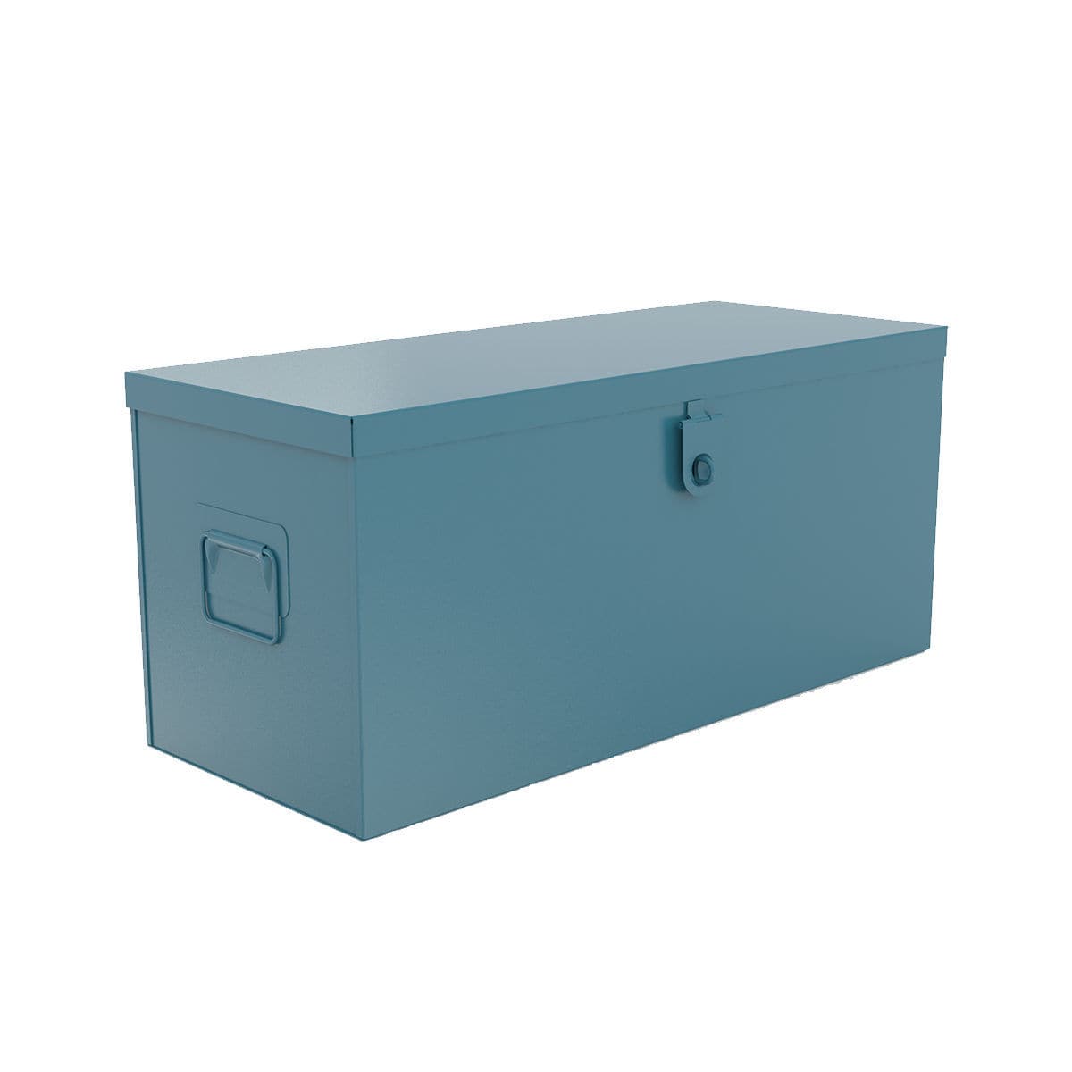 Cajón de metal / para almacenamiento / con asideros / de gran capacidad