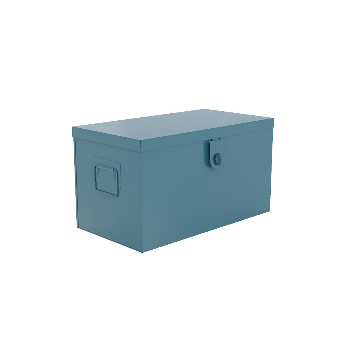 Cajón de metal / para almacenamiento / con asideros / de gran capacidad