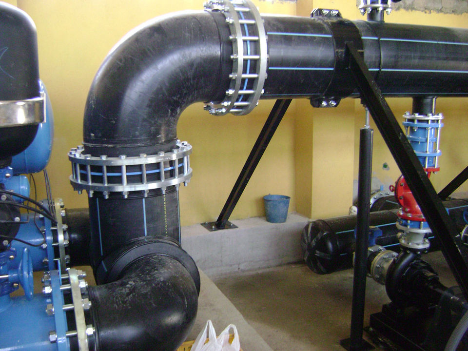 Manifold multivía PE100 Saleplas, S.L. para agua potable