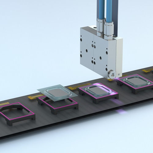 Fuente luminosa de lámparas DELOLUX 301 DELO Industrial Adhesives LED / UV / con longitud