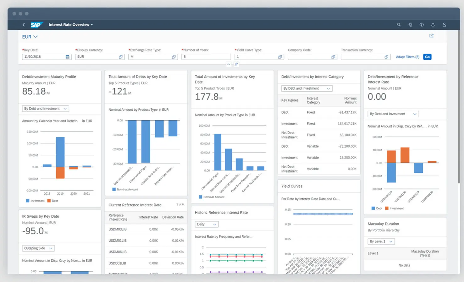 Software de gestión financiera - S/4HANA Cloud for central finance