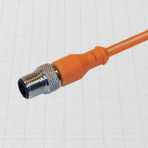 Conector de datos / DIN / recto / macho