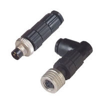 Conector de datos / DIN / recto / circular