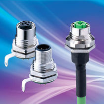 Conector de datos / Ethernet / PCB / circular