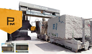 máquina de corte con hilo diamantado