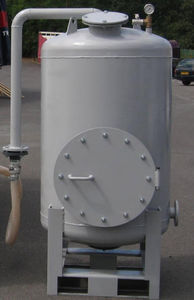 filtro para el tratamiento de aguas residuales / de agua / de carbón activado / móvil