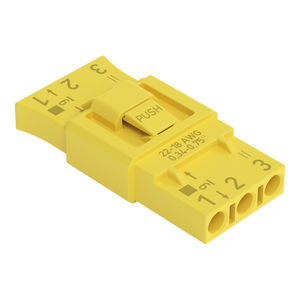 conector eléctrico de cable a cable