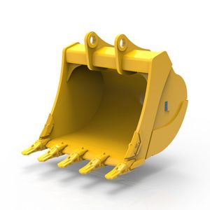 cuchara con dientes estándar