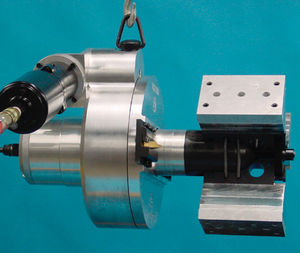 máquina de corte con control manual