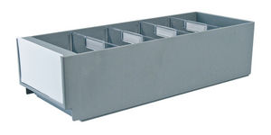 cajón de plástico