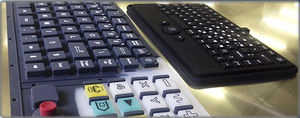 teclado de caucho de silicona