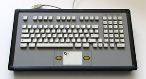 teclado empotrable