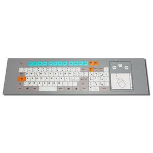teclado en bastidor