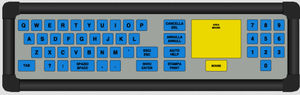 teclado empotrable