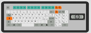 teclado de mesa