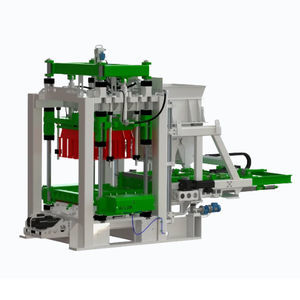 máquina para fabricación de bloques de hormigón