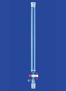 columna de cromatografía de borosilicato