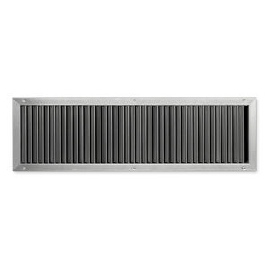rejilla de ventilación de acero