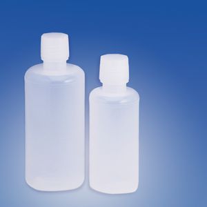 botellas de laboratorio