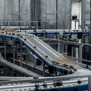 sistema de transporte para palés