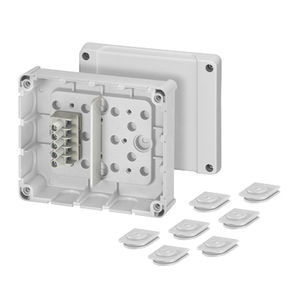 caja de terminales de pared