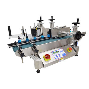 etiquetadora semiautomática / para etiquetas autoadhesivas / para aplicación en el lateral del producto / en línea
