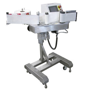 etiquetadora automática / para etiquetas autoadhesivas / para aplicación en el lateral del producto / para aplicación en la parte superior del producto