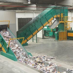 prensa de balas para papel