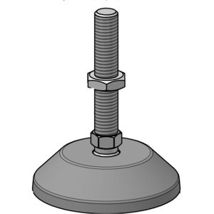 pie de máquina