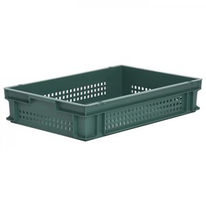 cajón de plástico / para almacenamiento / de manipulación / para la logística