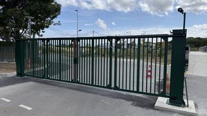 portón plegable