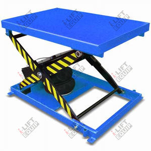 mesa elevadora de fuelle