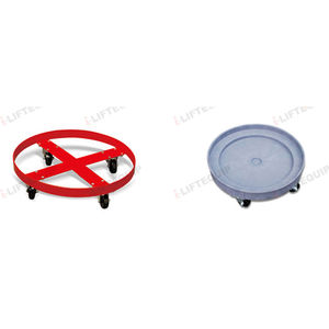 carretilla circular / de metal