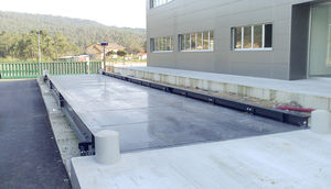 báscula puente unidireccional