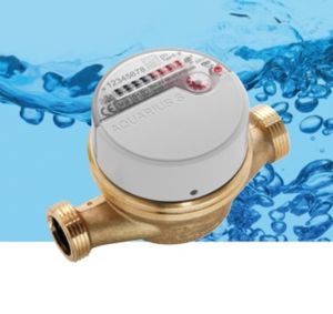 contador de agua analógico