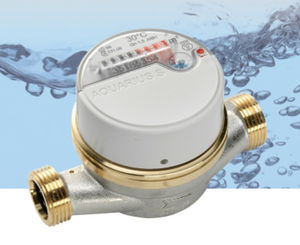 contador de agua analógico