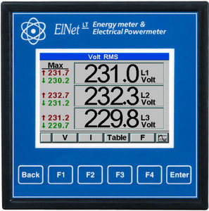 contador de energía eléctrica trifásico