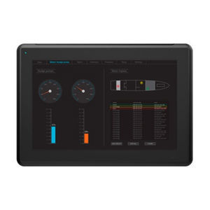 terminal HMI con pantalla táctil resistiva 1